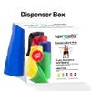 Resistance Band for Working Out | Super Exercise Bands 8,16,24 Yard Bulk Rolls |10 Strengths in Light Medium and Heavy Resistance Bands | Latex Free Workout Bands Including App and e-Book view 3