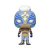 Funko POP WWE: Rey Mysterio, Glow in The Dark, Amazon Exclusive, Multicolor, (58784) view 2