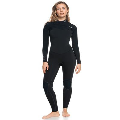 Roxy Womens 3/2 Performance Chest Zip GBS Wetsuit - Jet/Black | 12