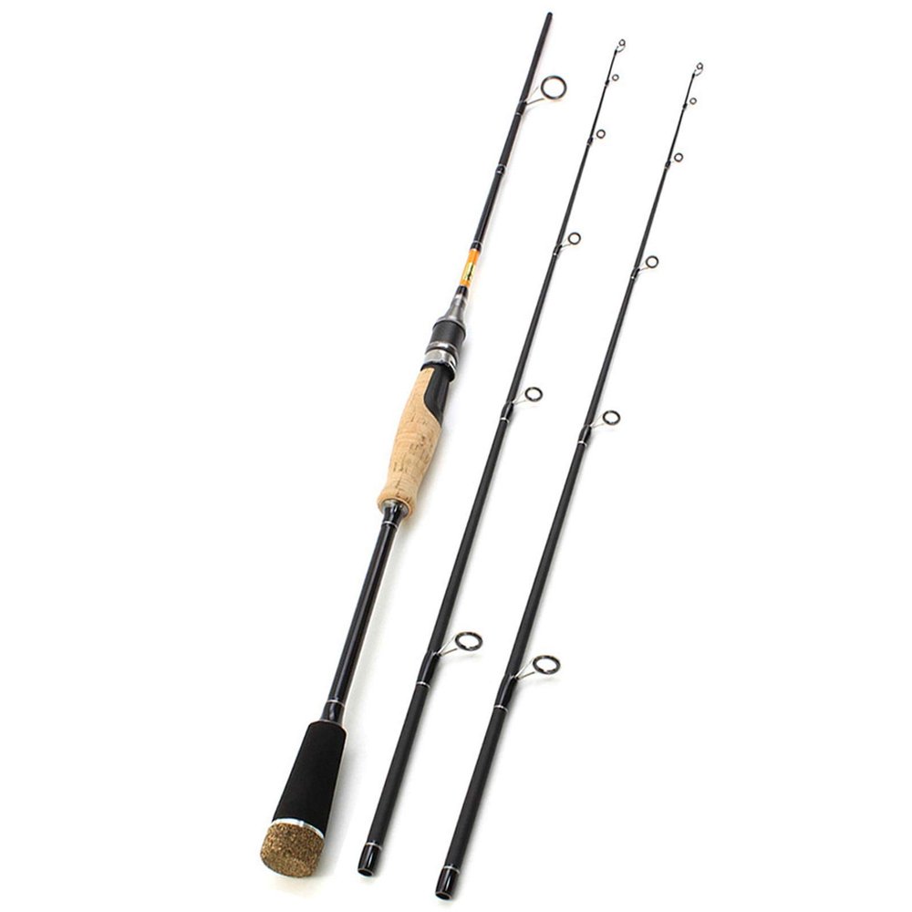 ZYHYD 2.1M High Carbon Lure Bait Rod, M / MH2Tips Super Hard Gun Handle Straight Lure Fishing Rod, Throwing Rod Sea Rod, Shore and Mountain Throwing Rod, Fishing Tackle, Bait Weight 7-40G ZYHYD