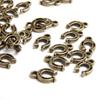 Acxico 100Pcs Tibetan Silver Lucky Dainty Horse Shoe Charms 12mm Jewellery Beading view 3