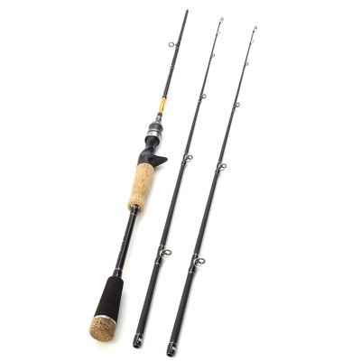 ZYHYD 2.1M High Carbon Lure Bait Rod, M / MH2Tips Super Hard Gun Handle Straight Lure Fishing Rod, Throwing Rod Sea Rod, Shore and Mountain Throwing Rod, Fishing Tackle, Bait Weight 7-40G ZYHYD