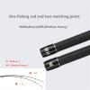 ZYHYD 2.1M High Carbon Lure Bait Rod, M / MH2Tips Super Hard Gun Handle Straight Lure Fishing Rod, Throwing Rod Sea Rod, Shore and Mountain Throwing Rod, Fishing Tackle, Bait Weight 7-40G ZYHYD view 4