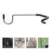 BESPORTBLE Camping Tent Accessories Set 3 Stainless Steel Hooks Lantern Pole Hanger Non-Slip Sleeve Ideal for Outdoor Hiking Fishing view 2