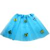 Children Girl Star Butterfly Tutu Skirts Kids Dance 3 Layer Tulle Tutu Ball Gown Pettiskirt Birthday Party Clothes 2-7 Year (Blue) view 1