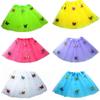 Children Girl Star Butterfly Tutu Skirts Kids Dance 3 Layer Tulle Tutu Ball Gown Pettiskirt Birthday Party Clothes 2-7 Year (Blue) view 3