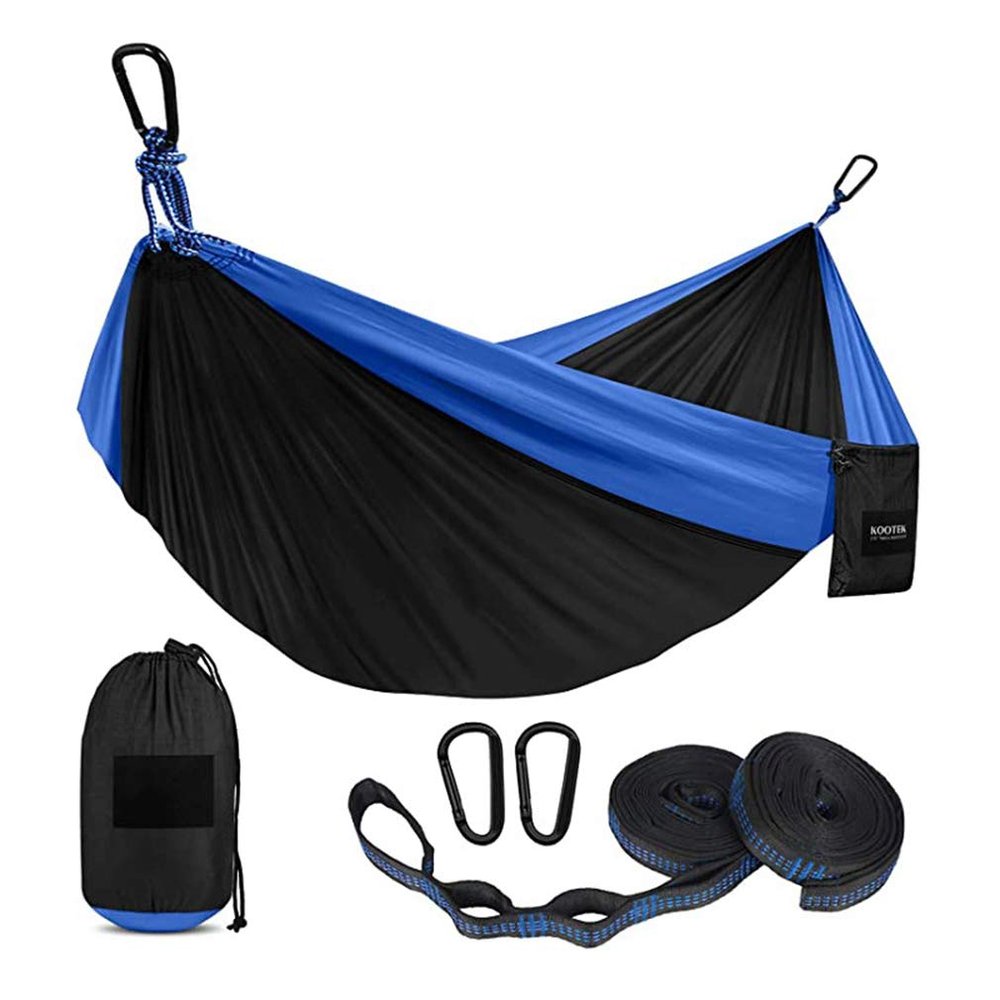 Camping Hammock Sleeping Swing Single & Double Person Outdoor Travel Relax Leisure Hanging Bed for Home Yard Beach Relaxation Backpacking Travel Hiking