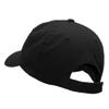Black Rock Flame Embroidered Unstructured Cotton Twill Cap - Black OSFM view 3
