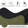 Gogoku 2-Set Shooting Rest Bags Front and Rear Bag Combo with Durable Construction and Water Resistance for Outdoor, Range, Shooting and Hunting Unfilled (Black-Army Green) view 2