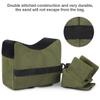 Gogoku 2-Set Shooting Rest Bags Front and Rear Bag Combo with Durable Construction and Water Resistance for Outdoor, Range, Shooting and Hunting Unfilled (Black-Army Green) view 3