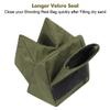 Gogoku 2-Set Shooting Rest Bags Front and Rear Bag Combo with Durable Construction and Water Resistance for Outdoor, Range, Shooting and Hunting Unfilled (Black-Army Green) view 4