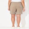 Catherines Women's Plus Size Suprema Short - 6X, Grape Leaf view 3