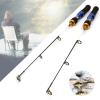 ZYHYD 58CM Ice Fishing Rod, Boat Fishing Rod, Winter Ice Fishing Rod, Spinning Ultra-Light Fishing Rod Accessories, Travel Fishing Tackle, Outdoor Sports ZYHYD (Size : 58cm) view 3