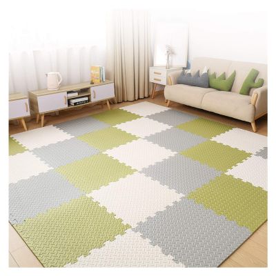 ALGFree Foam Puzzle Mat Soft Kids Baby Foam Activity Play Mat Interlocking Floor Tiles EVA Infant Crawling Mats, Customizable (Color : C, Size : 30x30x2.5cm-16pcs)