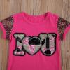 6M-7T Toddler Baby Girl Summer Clothes Set Cool Sequins T-Shirts Tees Tops Short Pants 2PCS Baby Girl Outfit Set (G Rose, 2T-3T) view 3