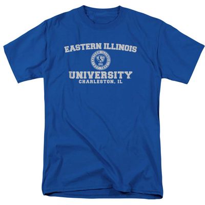 Eastern Illinois University Official Circle Logo Unisex Adult T-Shirt, Circle Logo, 5X-Large