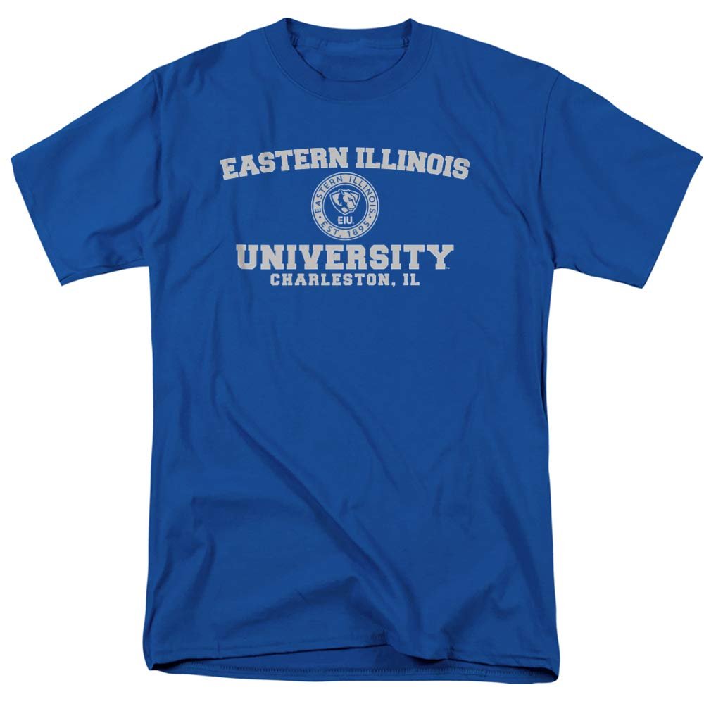 Eastern Illinois University Official Circle Logo Unisex Adult T-Shirt, Circle Logo, 5X-Large