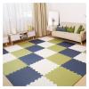 ALGFree Foam Puzzle Mat Soft Kids Baby Foam Activity Play Mat Interlocking Floor Tiles EVA Infant Crawling Mats, Customizable (Color : A, Size : 30x30x1.2cm-32pcs) view 1