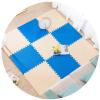 ALGFree Interlocking Foam Floor Mats Tiles Playmats Children Yoga Exercise Puzzle Blocking Board Soft EVA Kids Playmats, 5 Colors (Color : Beige, Size : 30x30x1.2cm-32pcs) view 2