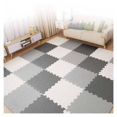 ALGFree Foam Play Mat Soft EVA Interlocking Activity Play Tiles Mat Children Yoga Exercise Jigsaw Puzzle Blocking Board Kids Playmats, Freely Combinable (Color : B, Size : 60x60x1.2cm-6pcs)