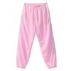 Yeeye Kids Boys Girls Loose Casual Harem Pants Dance Sports Workout Joggers Sweatpants Sportwear Pink 2-3 view 1