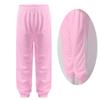 Yeeye Kids Boys Girls Loose Casual Harem Pants Dance Sports Workout Joggers Sweatpants Sportwear Pink 2-3 view 3