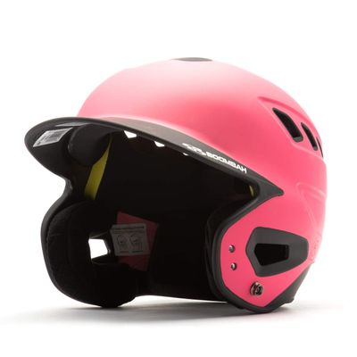 Boombah DEFCON Batting Helmet Pink/Black - Size Junior 6 1/4" - 7"