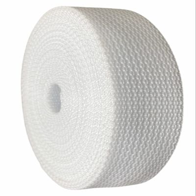 GGR Supplies Durable Polypropylene UV Resistant Webbing Straps Ideal for DIY Projects, Pet Collars, Outdoors, Crafts and Much More. 1 Inch (White, 100)