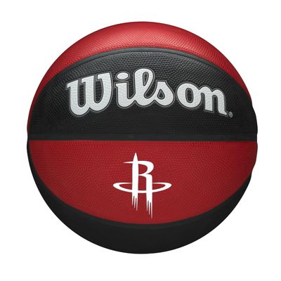 WILSON NBA Team Tribute Basketball - Size 7-29.5", Houston Rockets