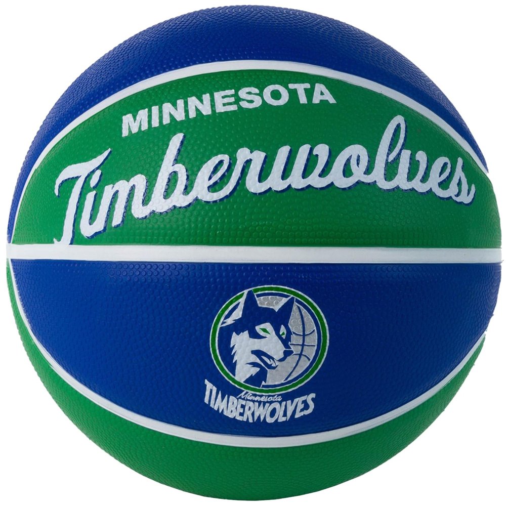 Wilson NBA Team Retro Mini Basketball - Minnesota Timberwolves