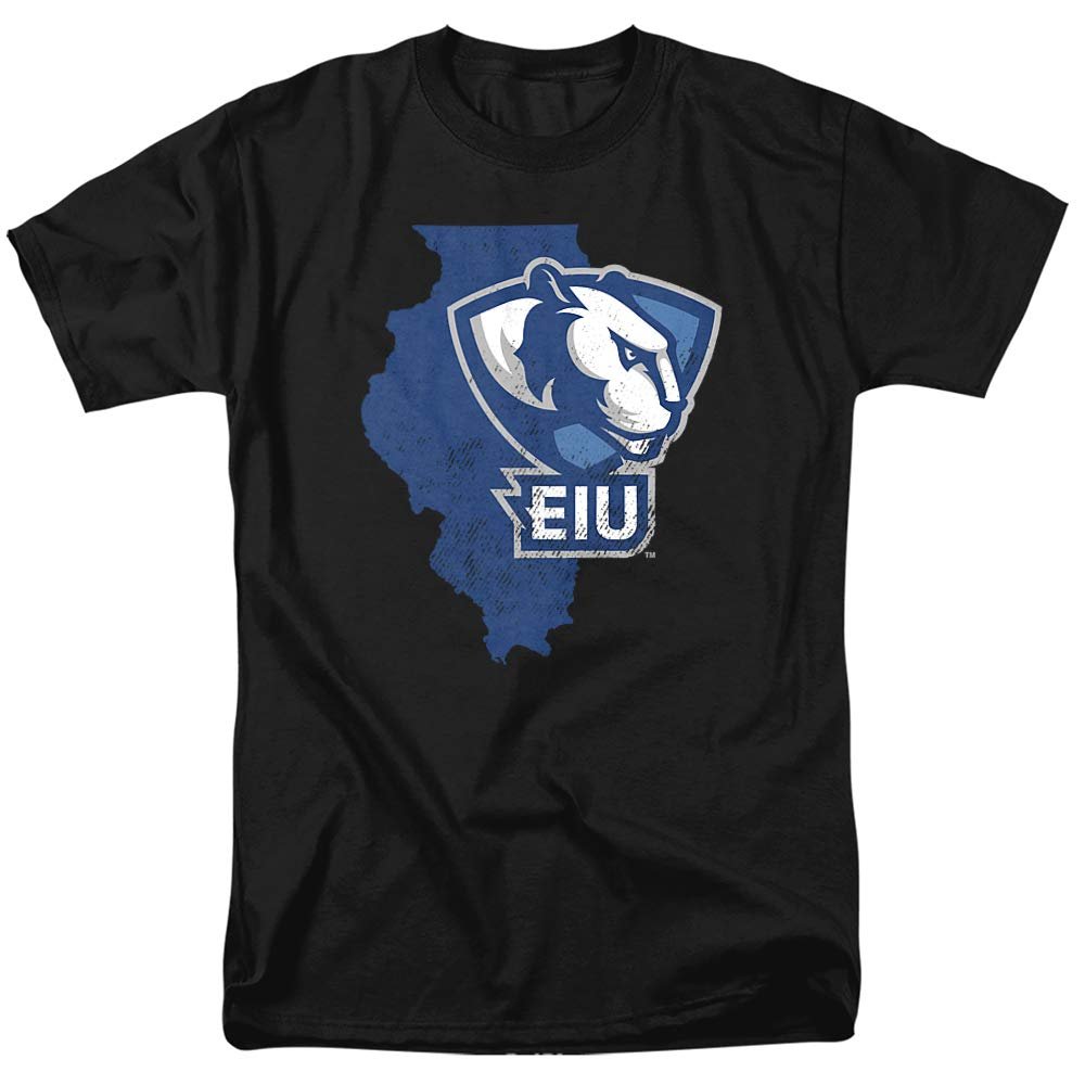 Eastern Illinois University Official Shape Unisex Adult T-Shirt, Shape, 5X-Large