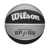 WILSON NBA Team Tribute Basketball - Size 7-29.5", San Antonio Spurs view 1