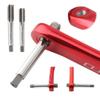 1 Pair Bicycle Crank Bracket Remove Tool,Bike Bottom Crank Repair Tools Thread Tap Set, Right-Hand & Left-Hand view 4