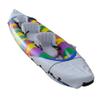 Inflatable PVC 3 Person Inflatable Fishing Kayak Canoe Raft Paddle Boat New view 2
