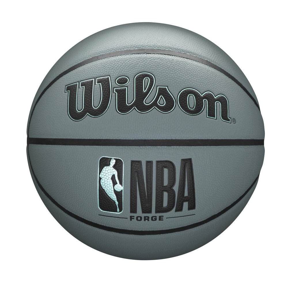 WILSON NBA Forge Series Basketball - Forge, Blue Grey, Size 7-29.5"