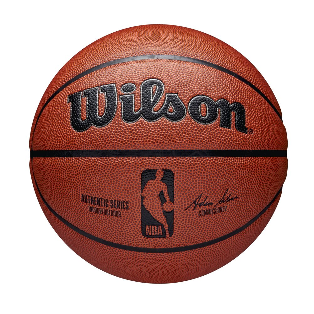 WILSON NBA Authentic Series Basketball - Indoor/Outdoor, Size 7 - 29.5"