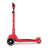 Jetson Scooters - Jupiter Mini 3 Wheel Kick Scooter (Red) - Collapsible Portable Kids Three Wheel Push Scooter - Lightweight Folding Design with High Visibility RGB Light Up LEDs on Stem and Wheels view 1