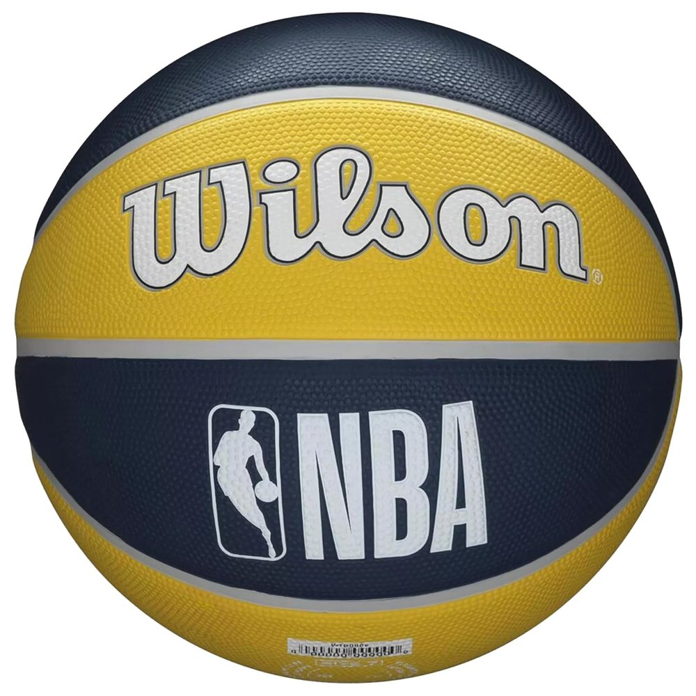WILSON NBA Team Tribute Basketball - Size 7-29.5", Indiana Pacers