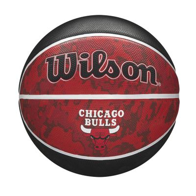 WILSON NBA Team Tiedye Basketball - Size 7-29.5", Chicago Bulls