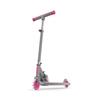 Jetson Scooters - Leo Kick Scooter (Pink) - Collapsible Portable Kids Push Scooter - Lightweight Folding Design with High Visibility RGB Light Up LEDs Wheels and Adjustable Height Handlebars view 1
