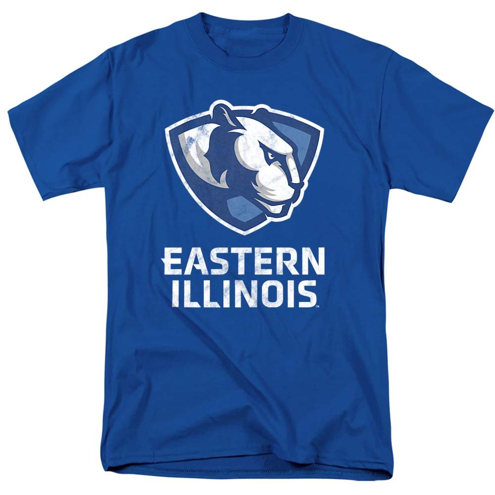 Eastern Illinois University Official Panthers Logo Unisex Adult T-Shirt, Panthers Logo, 5X-Large