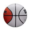 WILSON WNBA Commemorative Series Autograph Basketball - Size 6 - 28.5", White/Orange view 2