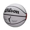 WILSON WNBA Commemorative Series Autograph Basketball - Size 6 - 28.5", White/Orange view 4