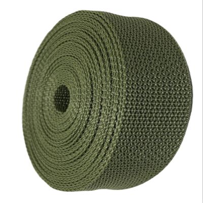 GGR Supplies Durable Polypropylene UV Resistant Webbing Straps Ideal for DIY Projects, Pet Collars, Outdoors, Crafts and Much More. 1 Inch (Olive Drab, 100)