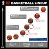 WILSON NBA Forge Series Indoor/Outdoor Basketball - Forge Plus, Brown, Size 7 - 29.5" view 2