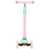Scooter for Children from 6 to 12 Years Old 3-5 Children's 3-Wheeled Toddler Scooter (Blue Pink) view 2