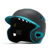 Boombah DEFCON Batting Helmet Black/Teal - Size Junior 6 1/4" - 7" view 1