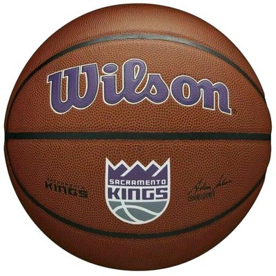 WILSON NBA Team Alliance Basketball - Size 7-29.5", Sacremento Kings