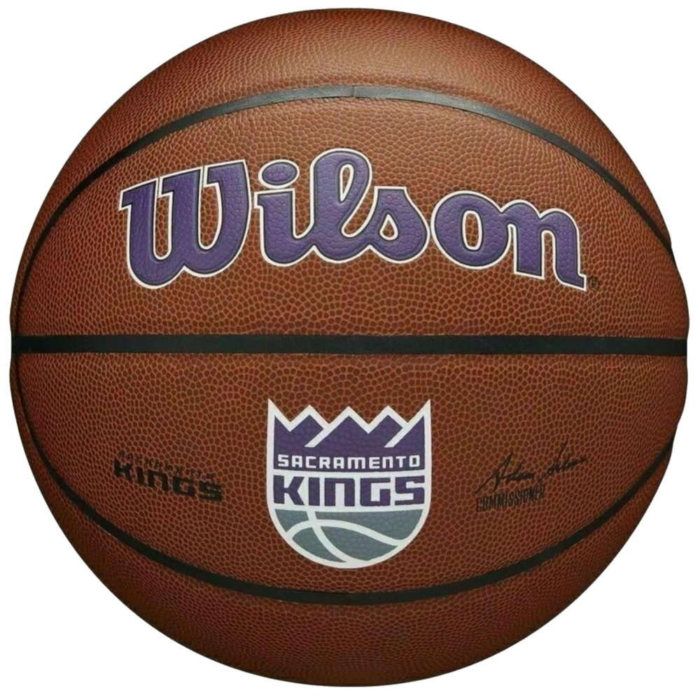 WILSON NBA Team Alliance Basketball - Size 7-29.5", Sacremento Kings