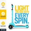 Jetson Scooters - Jupiter Mini 3 Wheel Kick Scooter, Blue, Foldable, Lightweight, Portable view 4
